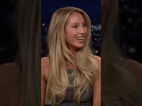 #AlixEarle accidentally attached a #CardiB song on her skincare line’s announcement! #FallonTonight