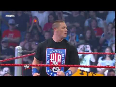 WWE Raw 15/06/2009 Randy Orton Vs Big Show Vs John Cena Vs Triple H [Parte 01/02] [Español Latino]