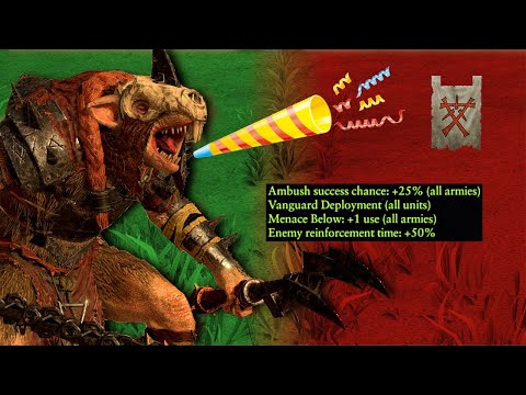 Best-Greatest Birthday-day Ever! Tretch Craventail - Clan Rictus Skaven Immortal Empires Patch 2.2