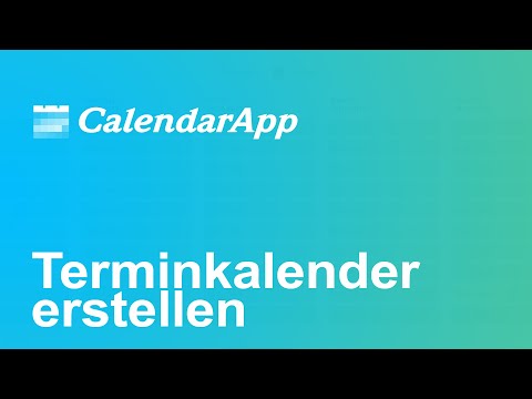 CalendarApp – Der Online-Terminkalender für dein Business