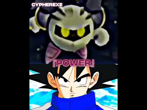 |Meta Knight Versus Goku|#metaknight #kirby #goku #gokublack #dragonball #dragonballz #vegeta