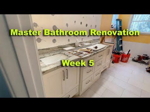 Master Bathroom Renovation Part 6