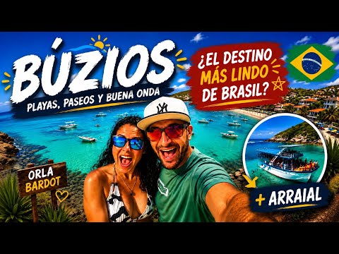 🇧🇷 ¿Vale la pena conocer BÚZIOS? Nuestra experiencia en 4 días