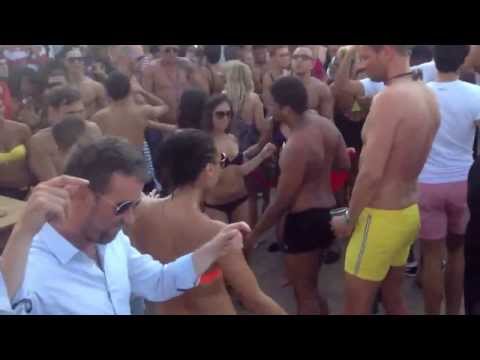 Bora Bora beach party - Ibiza - August 2013