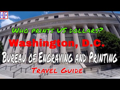 Washington, D.C | Bureau of Engraving and Printing | Tourist Attractions | Episode# 10