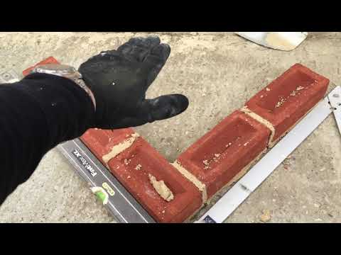 how to lay bricks - Raising a corner - Basic Skills - Lesson 4
