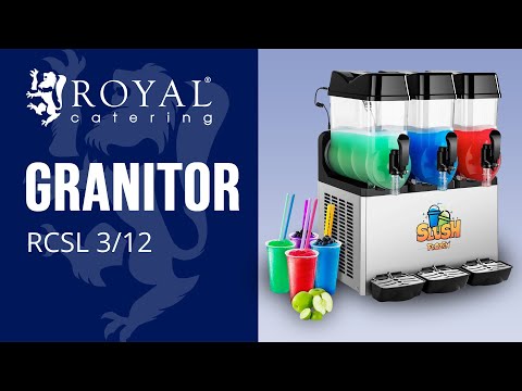 Video produktu  - Granitor - 3 x 12 l - Royal Catering