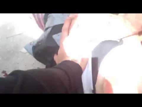 تفريق مظاهرة وسقوط قتيل في صلاح الدين في محافظة حلب