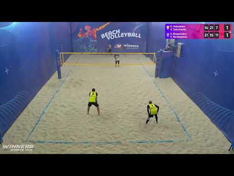 21:00 D. Vakulenko / V. Tyshchenko - V. Shapovalov / Y. Yevdokymov 03.01.2023 | Winners Beach Volley