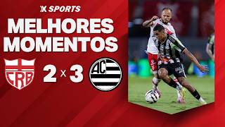 CRB 2 X 3 ATHLETIC CLUB - MELHORES MOMENTOS BRASILEIRÃO SÉRIE B