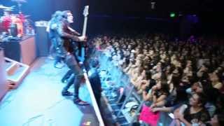 Chris Declercq live with Zander Bleck - Guitar solo at Club Nokia