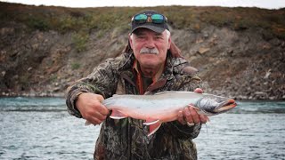 NFL MVP Larry Csonka on Alaska's North Slope Char Fishing