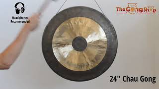 Video thumbnail for 24" Chau Gong - Chinese Gongs - The Gong Shop by The Gong Shop