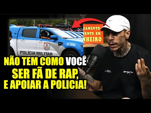 FUNKERO SENDS A MESSAGE TO RAP FANS WHO SUPPORT THE POLICE
