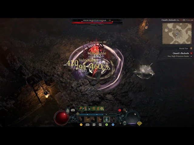 How to complete the Omath's Redoubt Stronghold in Diablo 4