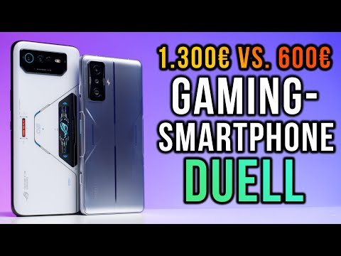 Gaming-Smartphones im Vergleich: ASUS ROG Phone 6 trifft auf Poco F4 GT