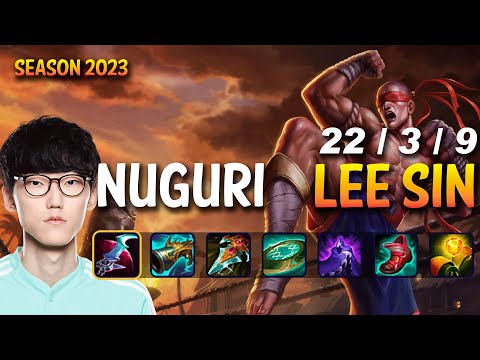 Nuguri LEE SIN Top vs RENEKTON - Patch 13.23 KR Ranked