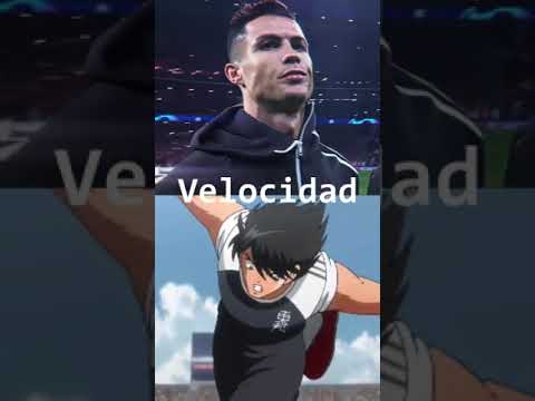 Cristiano Ronaldo vs Kojiro Hyuga  #capitan #tsubasa #anime #capitanes #hyuga #football #captain