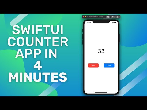 SwiftUI Counter App in 4 Minutes