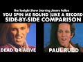 You Spin Me Round (Like a Record) - Jimmy Fallon + Paul Rudd/Dead or Alive Side-by-side Comparison