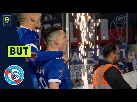 But Kévin GAMEIRO (3' - RCSA) RC STRASBOURG ALSACE - PARIS SAINT-GERMAIN (3-3) 21/22