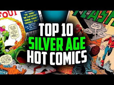 Top 10 ALL TIME SILVER AGE Comic Books - Overstreet 48th Edition 2018