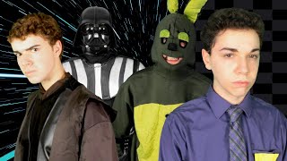 Anakin Skywalker vs William Afton | 100 Hour Rap Battle Challenge