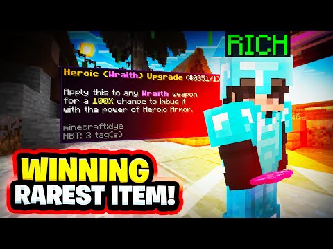 WINNING THE *RAREST* ITEM ON THE SERVER! *RICH* | Minecraft Factions | Minecadia Pirate [2]