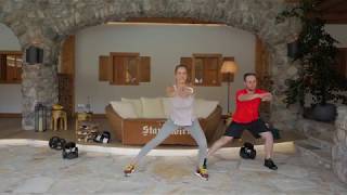 4. Ausfallschritt zur Seite