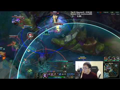Doublelift gets killed 100-0 by a Zyra plant - League of Legends