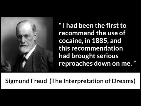 Psychoanalysts pioneered by Cocaine Sigmund Freud