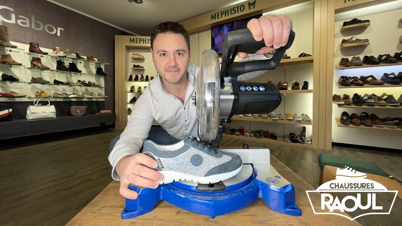 Découpe de chaussures ! Découvrez les dessous de vos semelles !