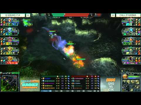 DreamHoN Summer Championships Ro64 - C1K vs QsQ714 game 1