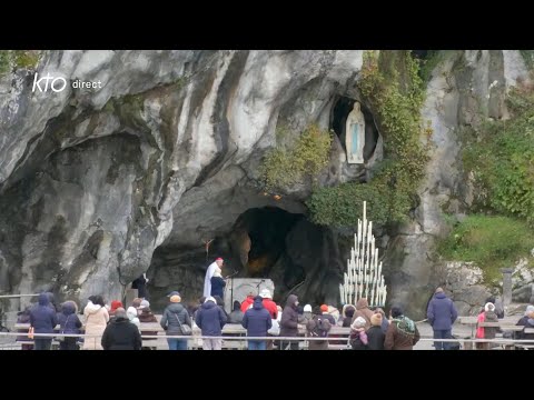 Chapelet du 22 janvier 2023 à Lourdes