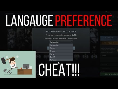 The Language preference CHEAT breaking DOTA 2 (RIP Solo Queue)