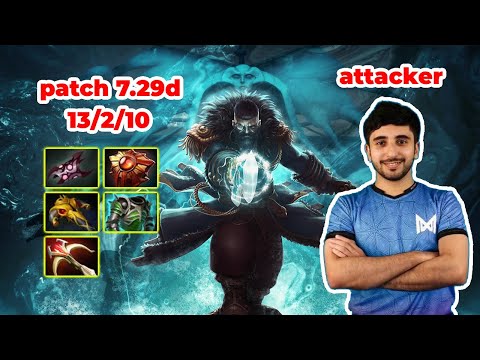 Attacker Guts Kunkka Mid - DOTA 2 7.29d - MMR rank - Dota2 Gameplay [Learn To PRO dota2]
