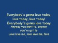 Love today Mika lyrics 