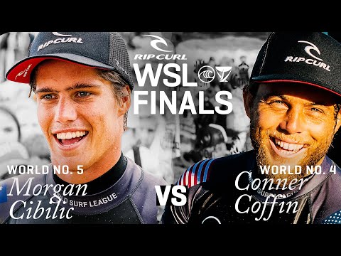 Conner Coffin vs. Morgan Cibilic Rip Curl WSL Finals - Men's Match 1 Condensed