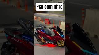 HONDA PCX 160 COM NITRO #pcx160