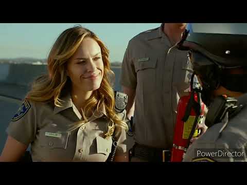 CHiPs (2017) - Red Ferrari Chase Scene