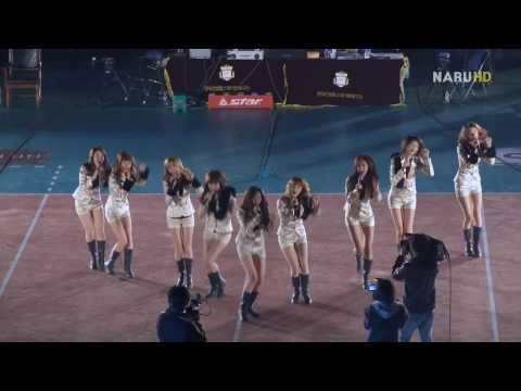 [Fancam] 091119 SNSD - Gee, Yoona Serving@NH Nonghyup 2009-2010 V-League