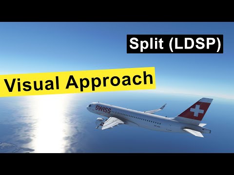 MSFS | Visual Approach Tutorial Split (LDSP)