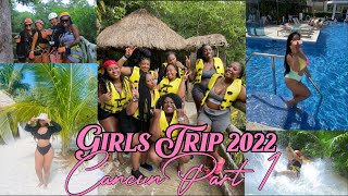 Girls Trip To Cancun | Travel Vlog 2022 Pt 1