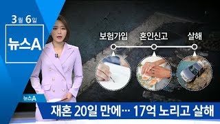 Download lagu 재혼 20일 만에…보험금 17억 노리고 아내 살해 | 뉴스A mp3