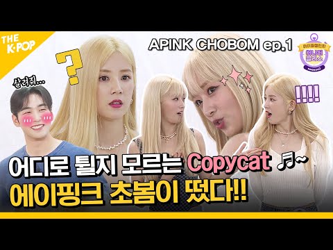 (ENG sub / APINK CHOBOM ep-1) 멋대로 굴게 놔둬! 어디로 튈지 모르는 Copycat ♬~ CHOBOM Challenge