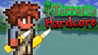 Terraria Hardcore, But Every Light Beer I Drink Is An Extra Life