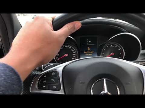 MERCEDES-BENZ C 300 - HOW TO OPEN HOOD OF CAR