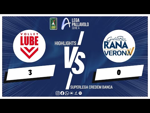 Cucine Lube Civitanova vs. Rana Verona - Superlega Credem Banca VBTV Match Highlights