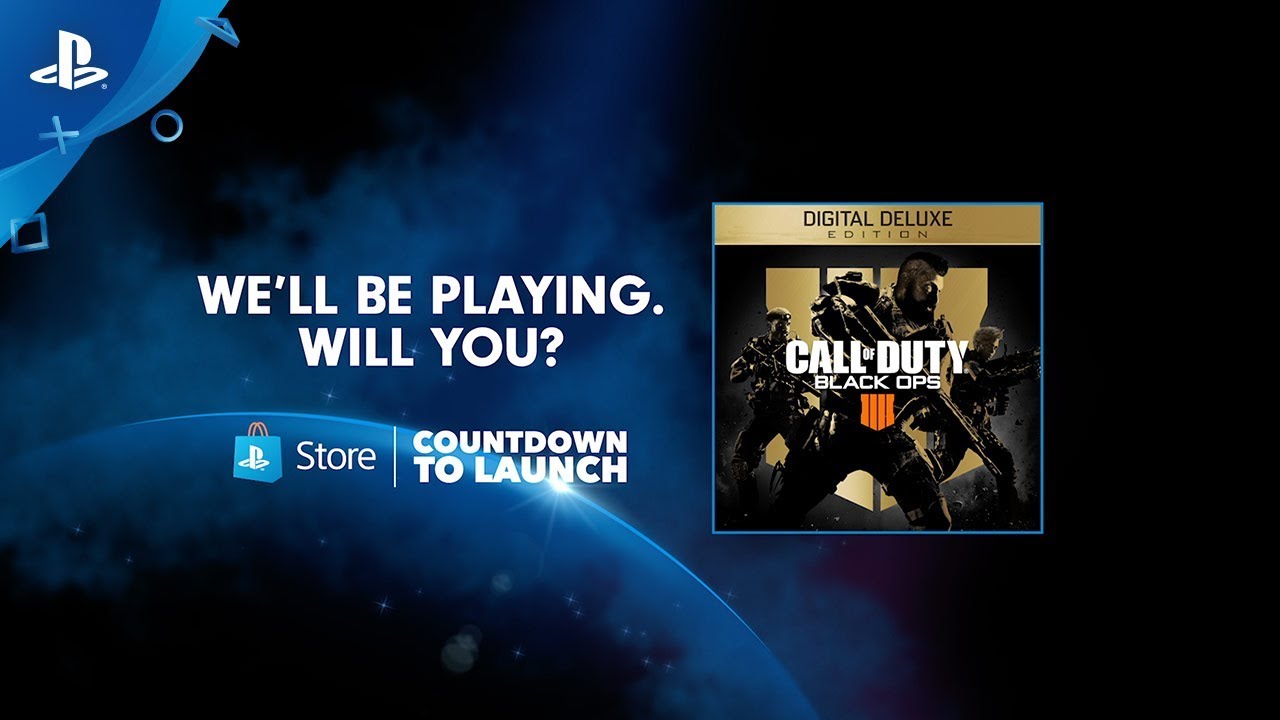 PlayStation Store da Inicio al Conteo para el Evento de Lanzamiento de Call of Duty: Black Ops 4