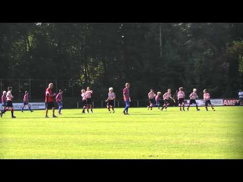 2. Alkmania D1 - Alphense Boys D2 1-1 Aron Hato